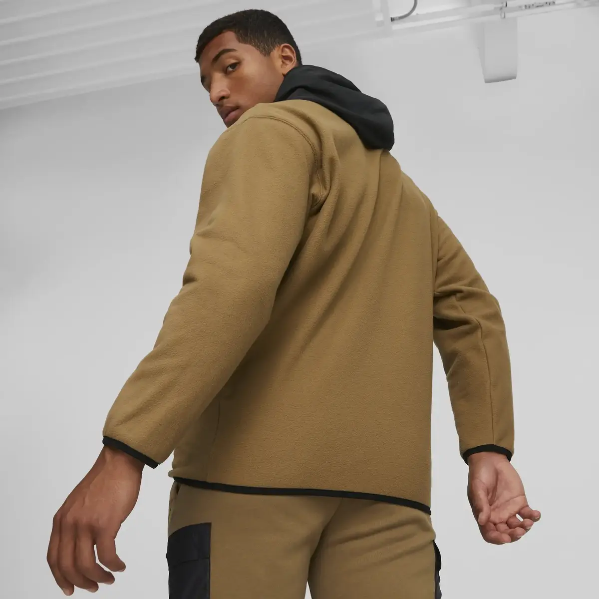 Puma CLASSICS UTILITY Hoodie Kahverengi Erkek Hoodie