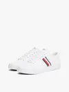 Tommy Hilfiger TH HI VULC LOW CORE, YBS Beyaz Erkek Spor Ayakkabı & Sneaker