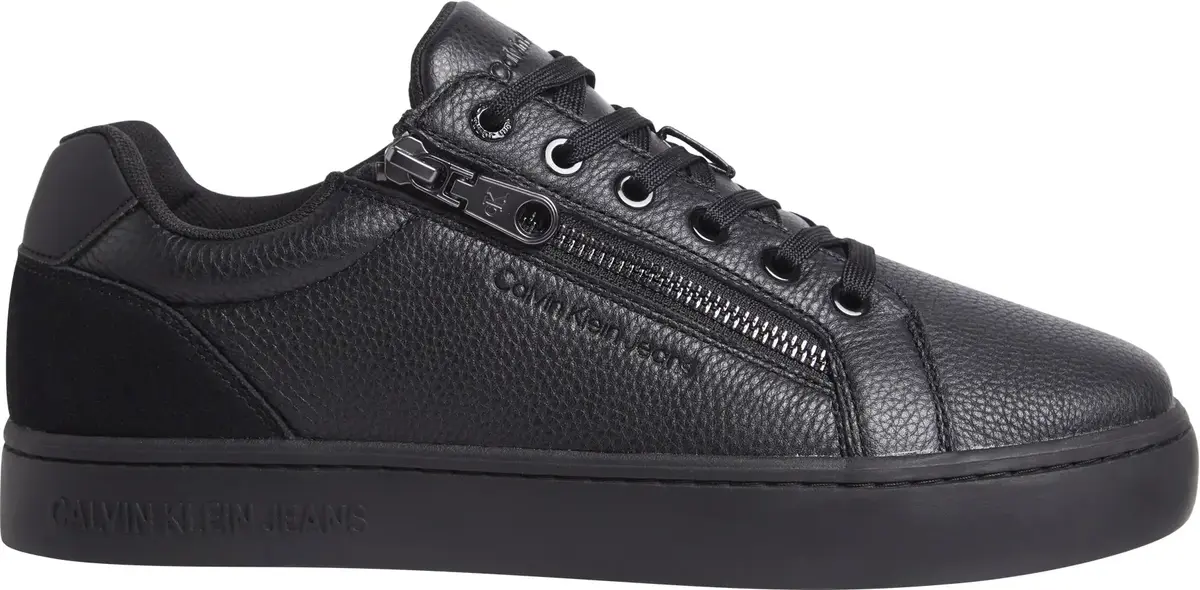 Calvin Klein CLASSIC CUPSOLE ZIP, 0GJ Siyah Erkek Spor Ayakkabı & Sneaker