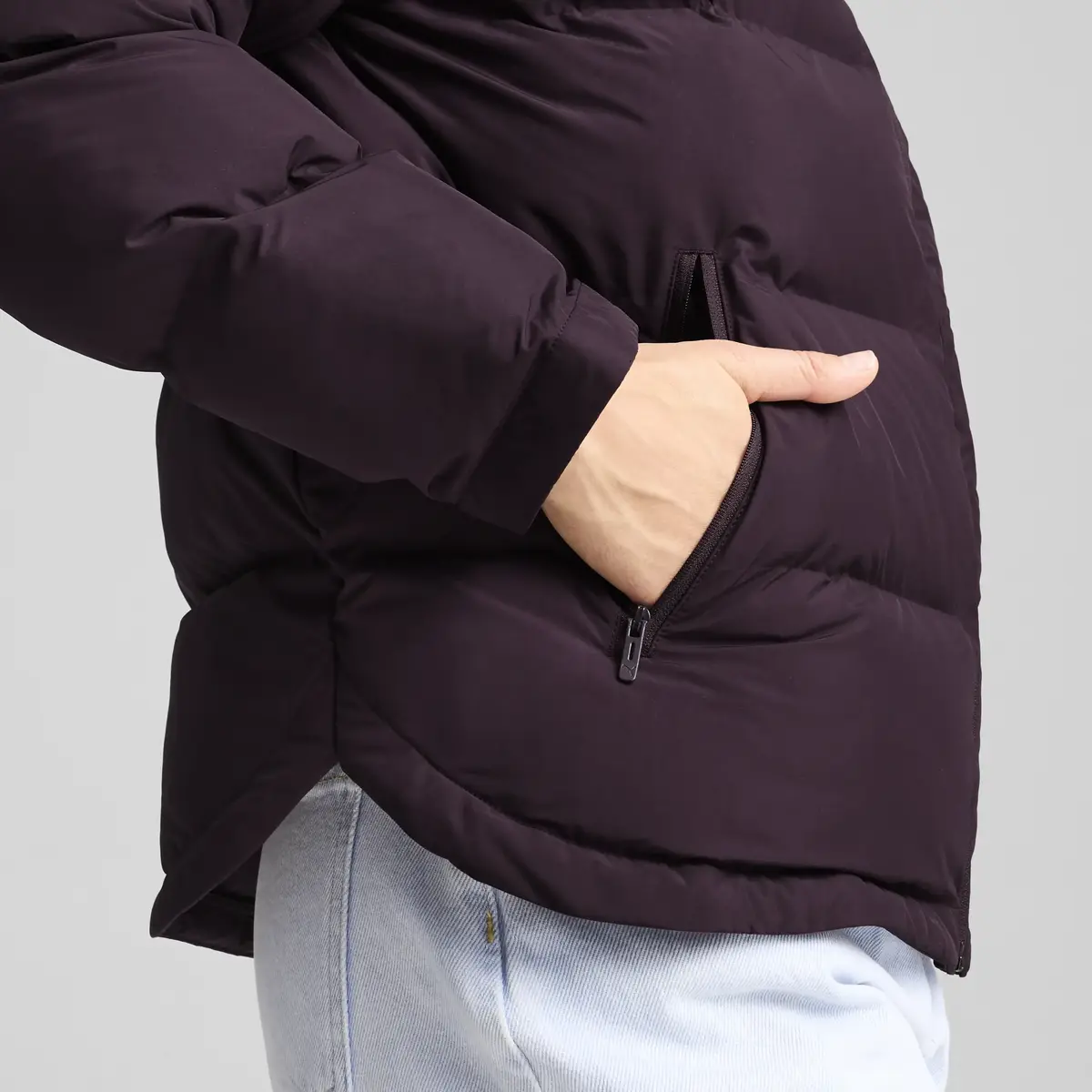 Puma Mono Jacket Mor Kadın Mont