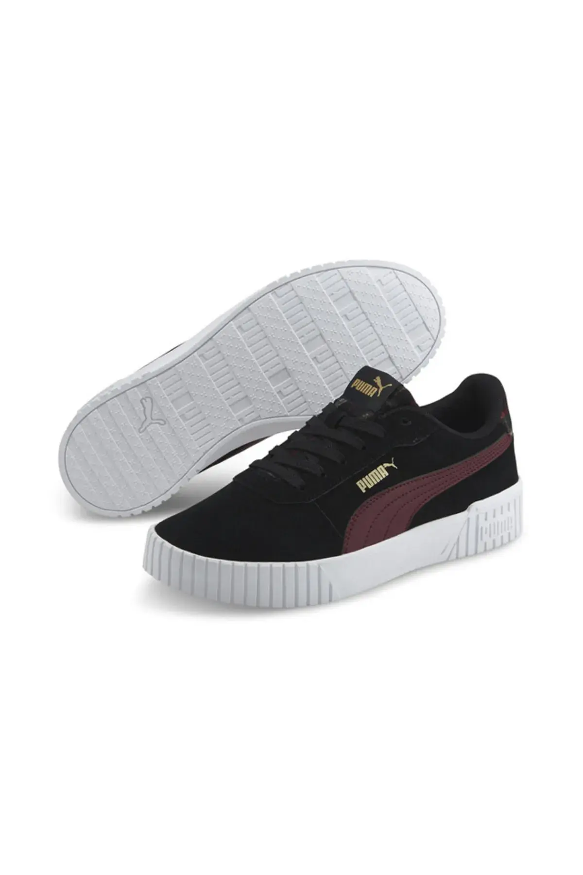 Puma Carina 2.0 Tartan Siyah Kadın Günlük Spor Ayakkabı