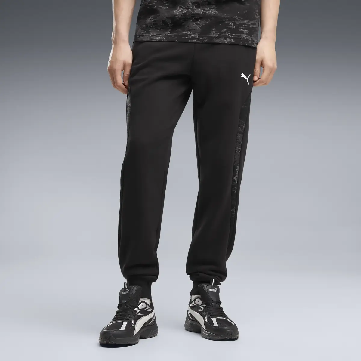 PUMA PUMA SPORT Camo Sweatpants Siyah Erkek Eşofman Altı