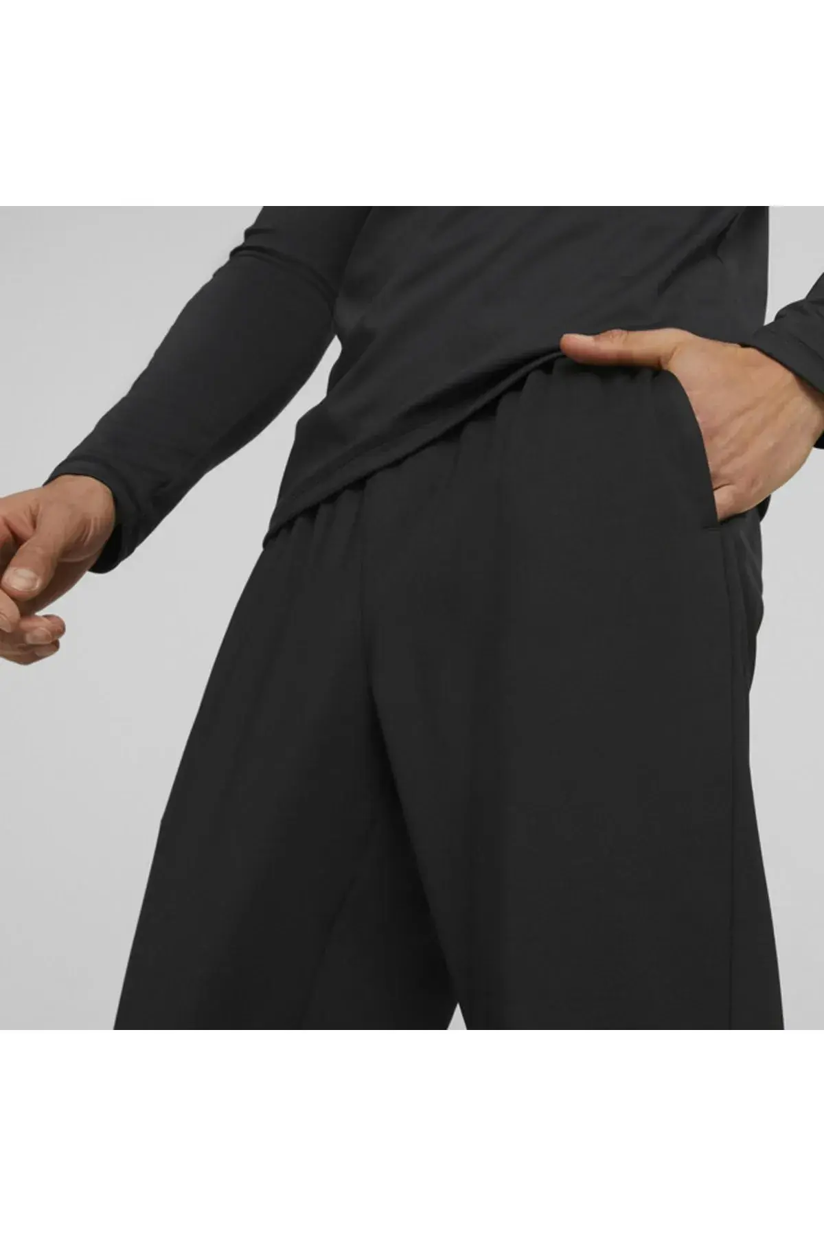 Puma Traın Fıt Polyspan Jogger Siyah Erkek Spor Performans Eşofman Altı