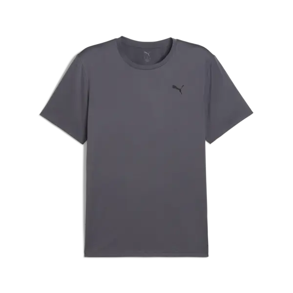 PUMA M TAD ESS SOLID CAT TEE LC Gri Erkek T-Shirt