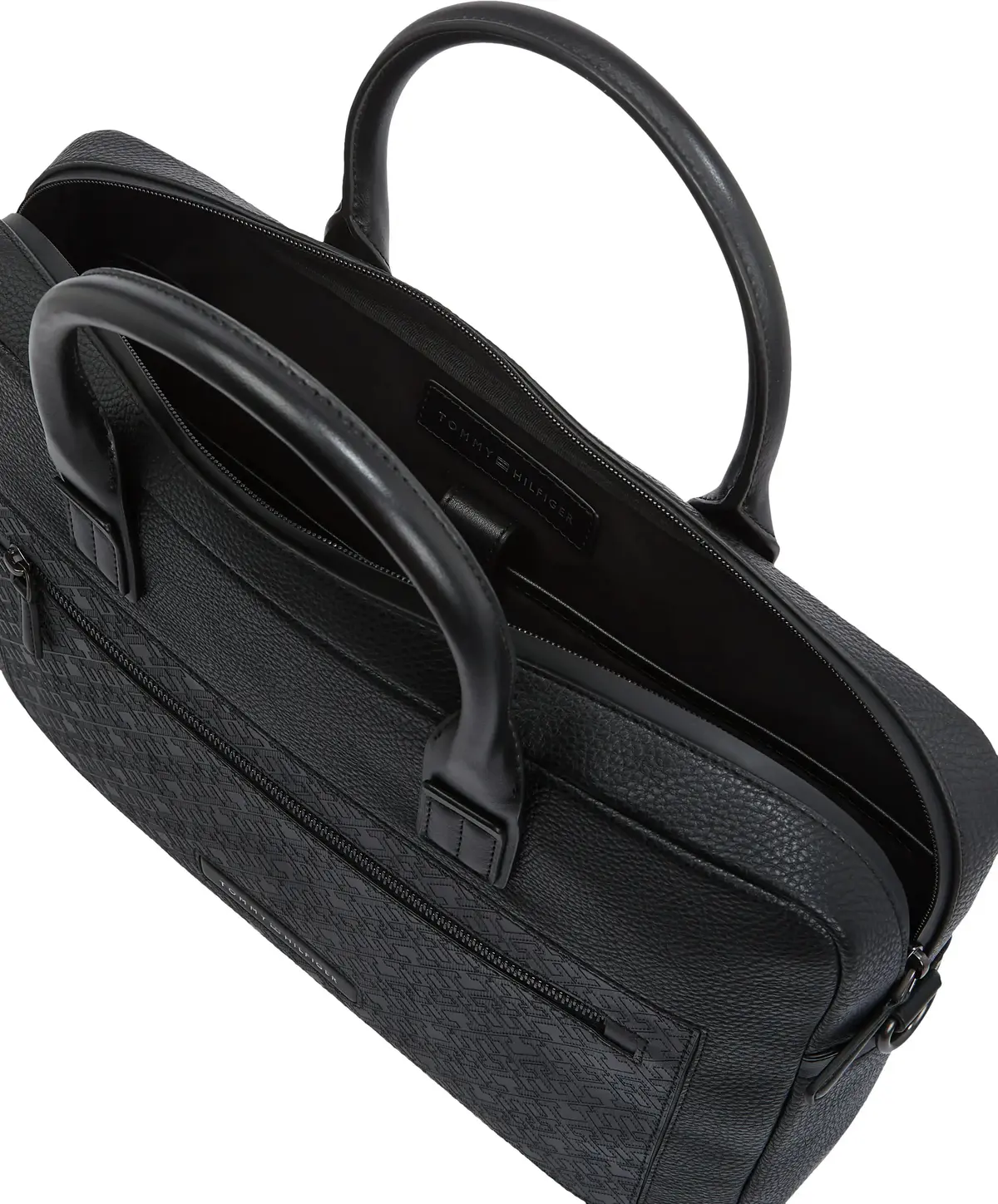 Tommy Hilfiger TH MONOGRAM COMPUTER, BDS Siyah Erkek Çanta & Cüzdan