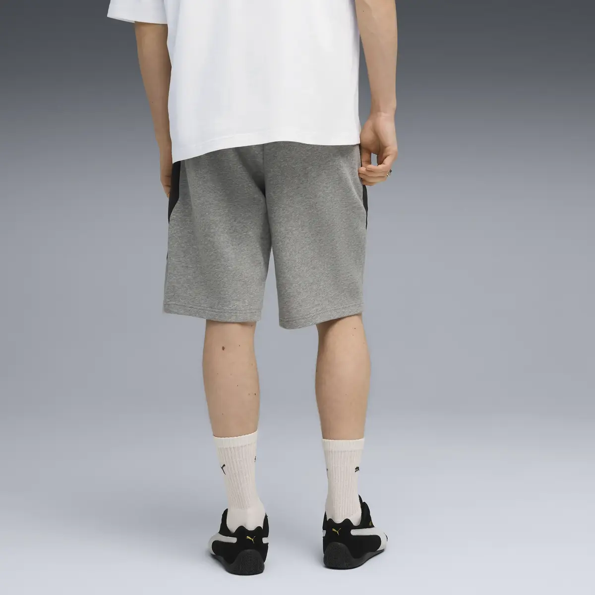 Puma BMW MMS SWEAT SHORTS Gri Erkek Şort