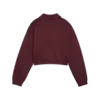 Puma Relaxed Cropped Track Jacket Bordo Kadın Ceket