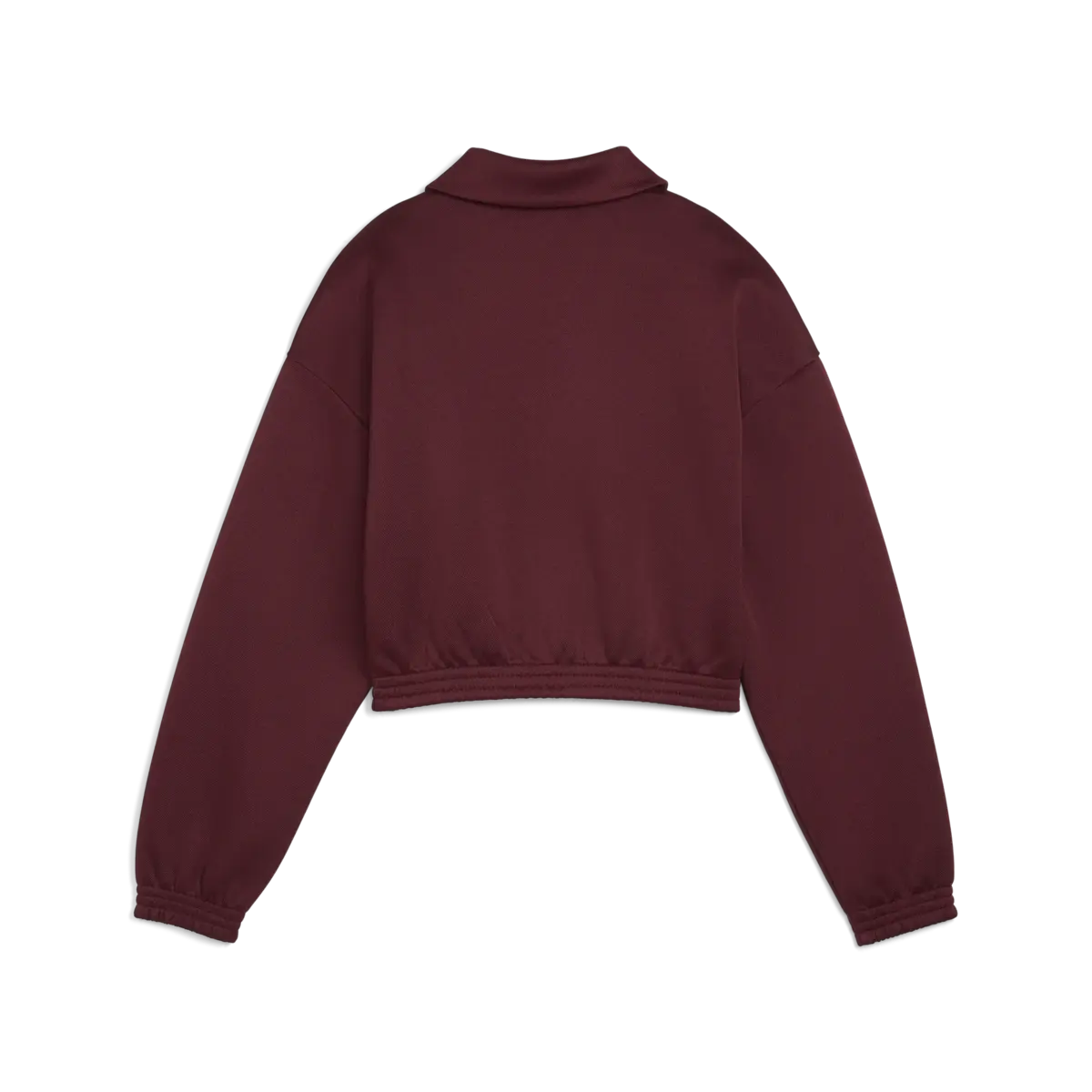 Puma Relaxed Cropped Track Jacket Bordo Kadın Ceket