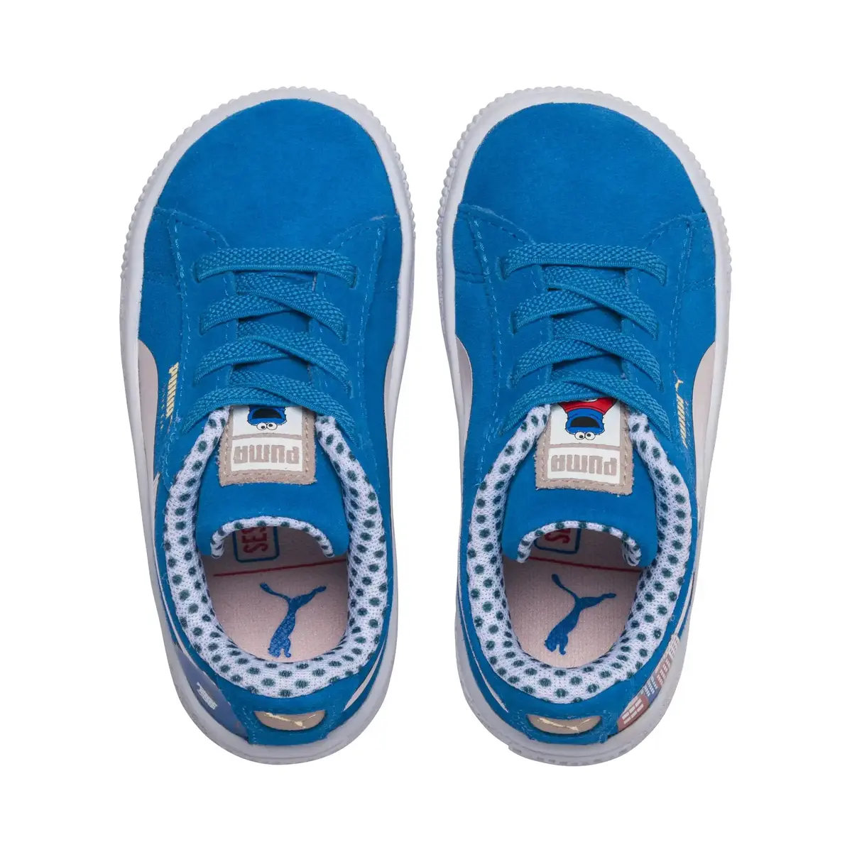 Puma Sesame Str 50 Suede Inf Indigo Bunting-V Mavi Çocuk Günlük Spor Ayakkabı