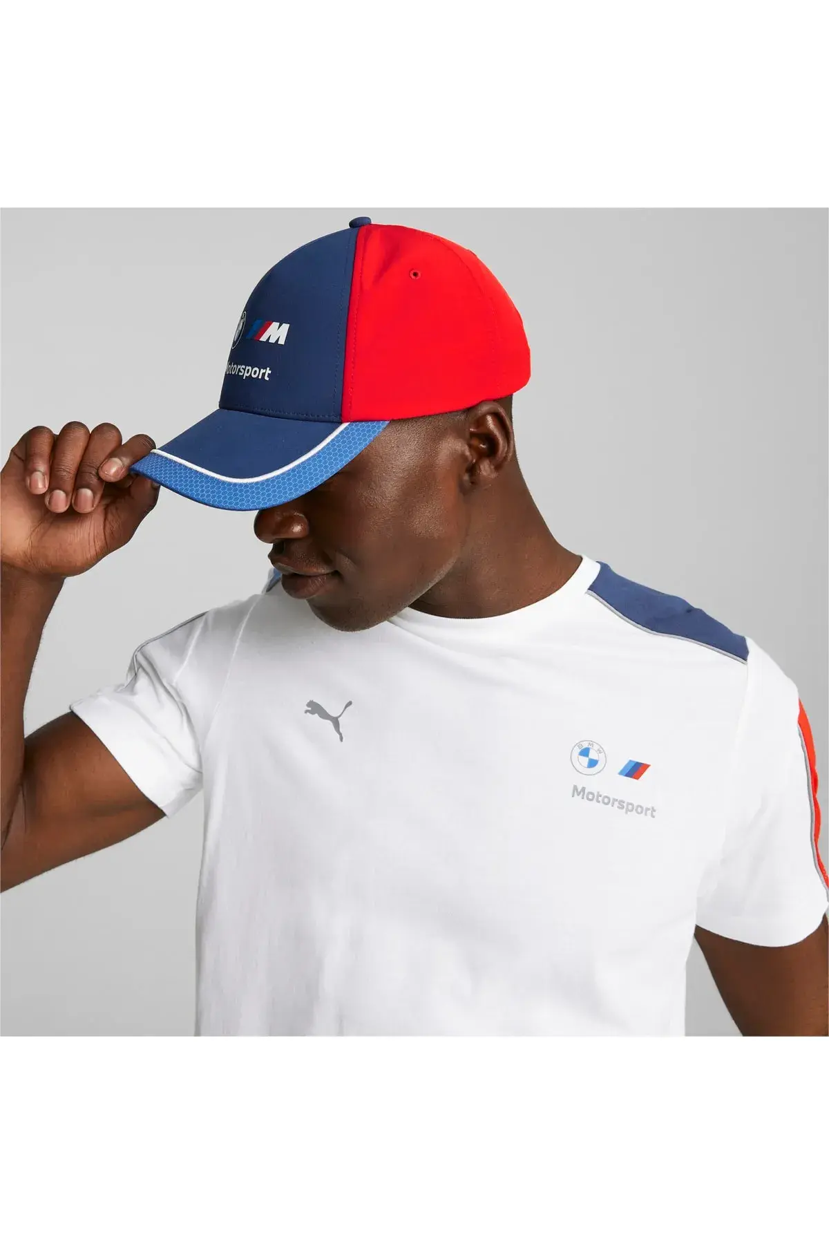 Puma Bmw Mms Bb Cap Mavi-Kırmızı Unisex Şapka