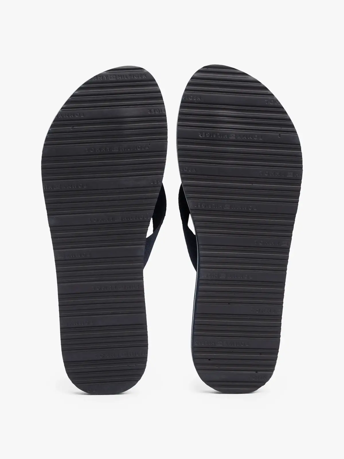 Tommy Hilfiger TH CHAIN PRINT BEACH, DW6 Siyah Kadın Terlik
