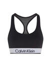 Calvin Klein WO - Sports Bra Med, BAE Siyah Kadın Sporcu Sütyeni