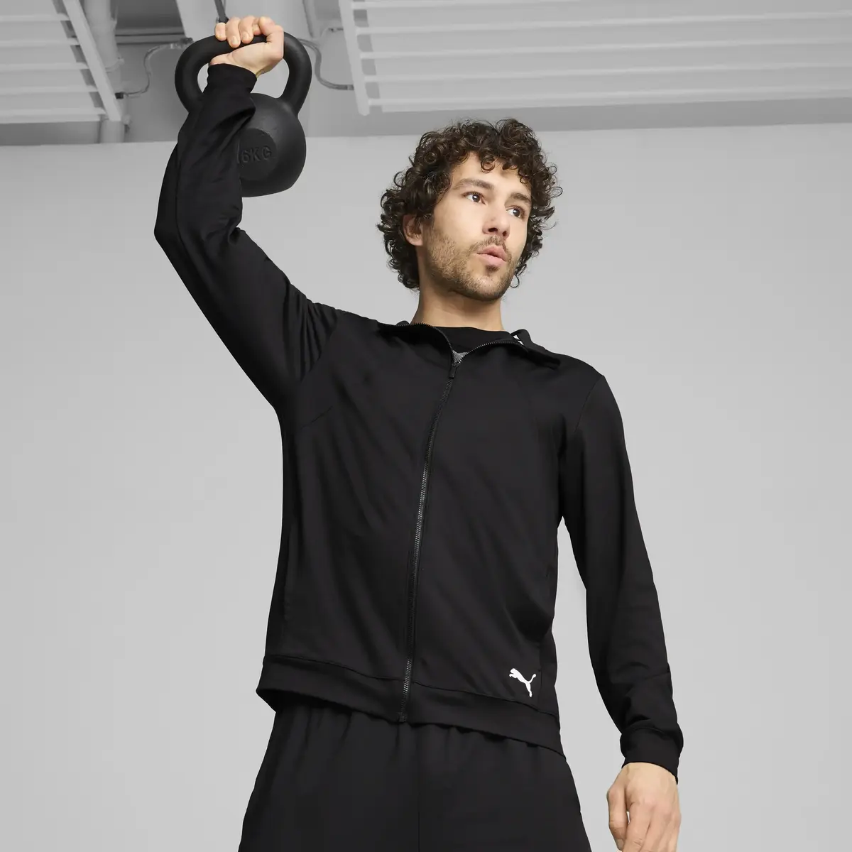 Puma M CLOUDSPUN FULL ZIP JACKET Siyah Erkek Ceket