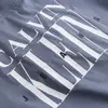 Calvin Klein SERIF FONT GRAPHIC T, PCP Mavi Erkek T-Shirt & Polo