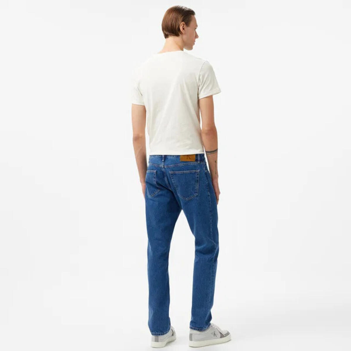 Calvin Klein SLIM STRAIGHT, 1A4 Lacivert Erkek Pantolon