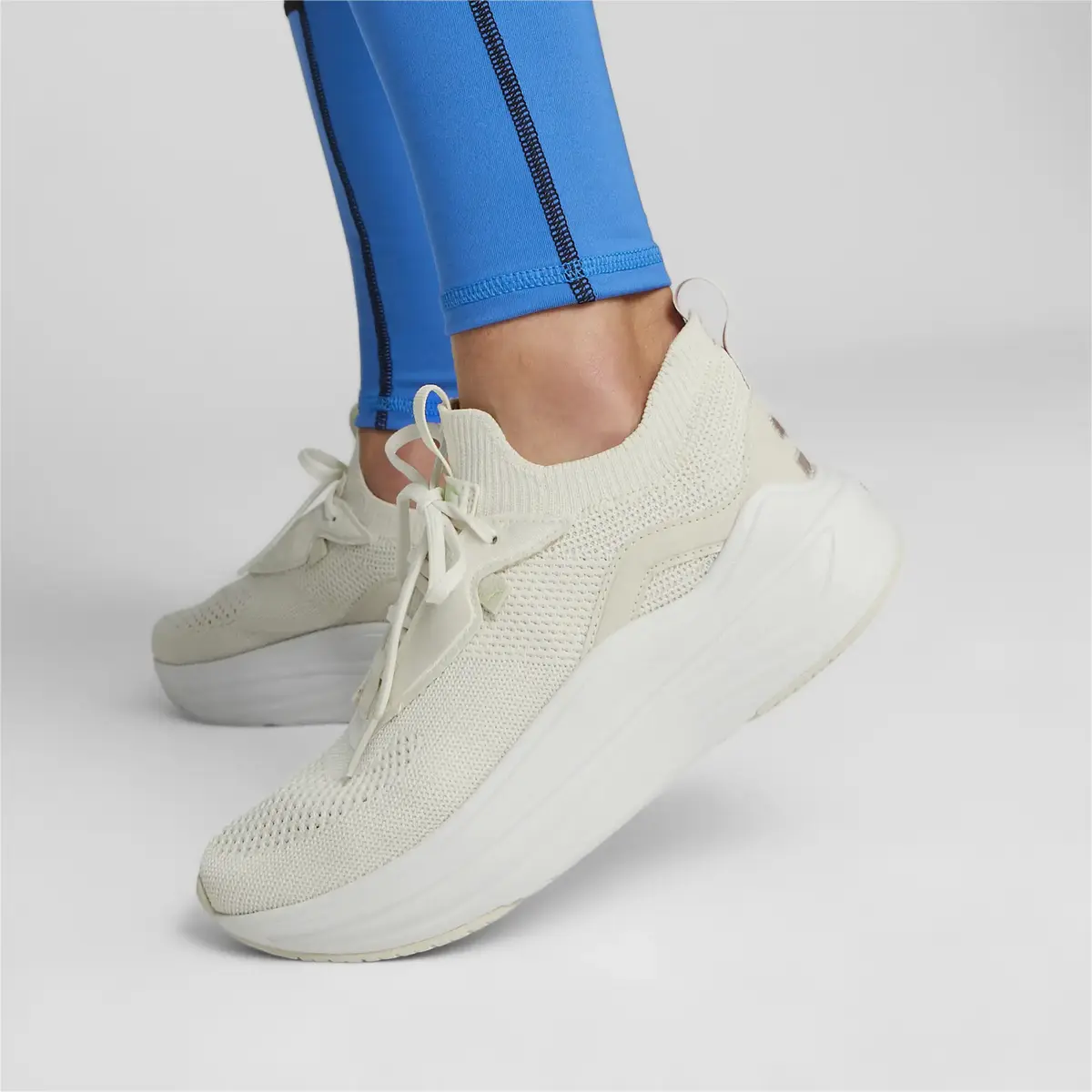 Puma Softride Stakd Wns Beyaz Kadın Koşu Ayakkabısı