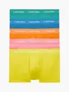 Calvin Klein LOW RISE TRUNK 5PK Erkek Renkli Boxer