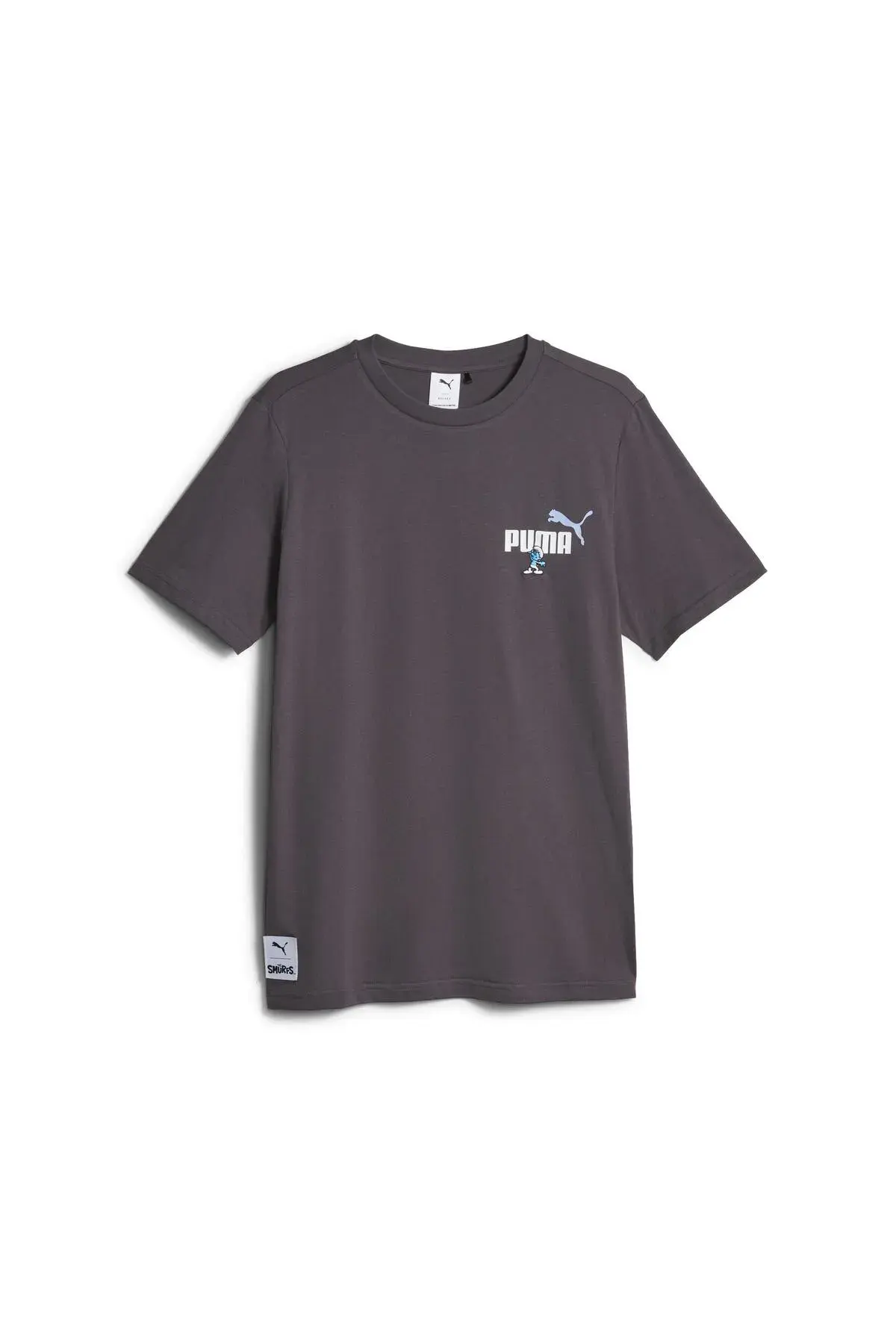 Puma X THE SMURFS Graphic Tee Siyah Erkek T-Shirt