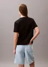 Calvin Klein A- INST. LOGO CLASSIC TEE SS Siyah Kadın Tişört Calvin Klein A- INST. LOGO CLASSIC TEE SS Siyah Kadın Tişört