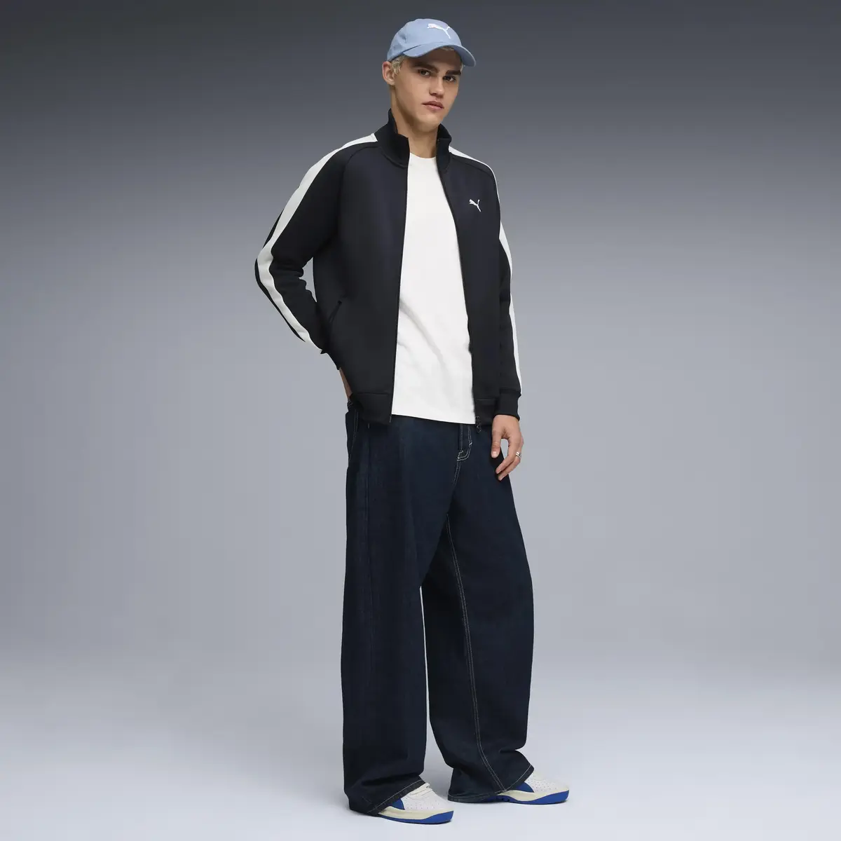 Puma T7 ALWAYS ON Track Jacket Lacivert Erkek Ceket