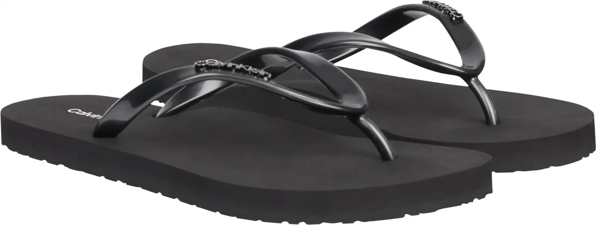 Calvin Klein FLIPFLOP - MTL Kadın Siyah Terlik