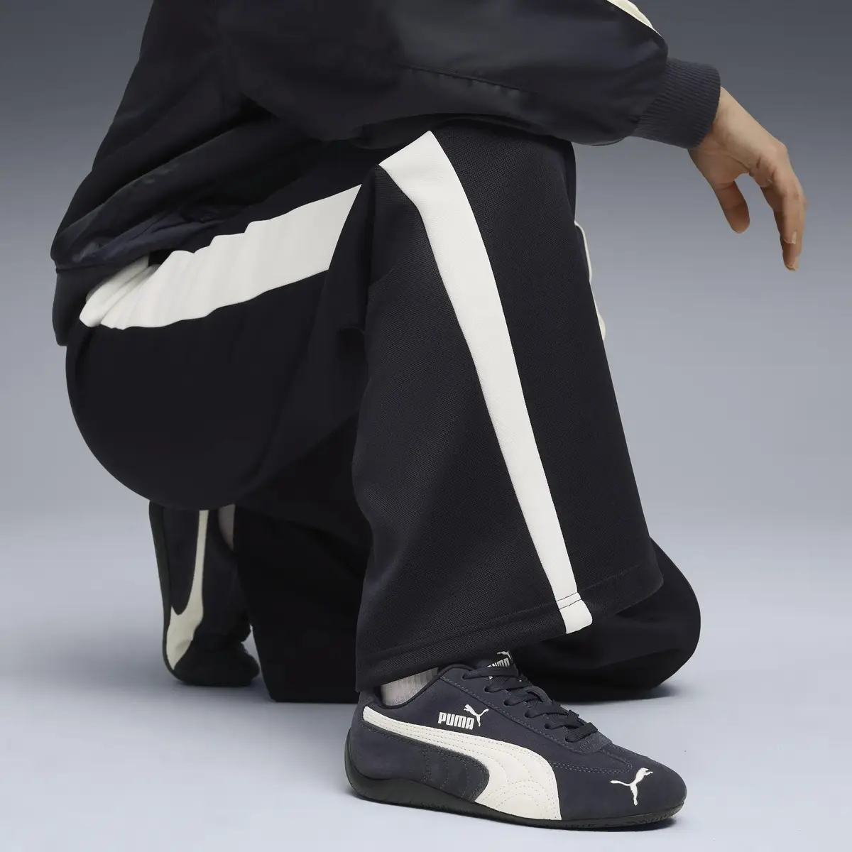 Puma T7 Low Rise Track Pants Lacivert Kadın Eşofman Altı