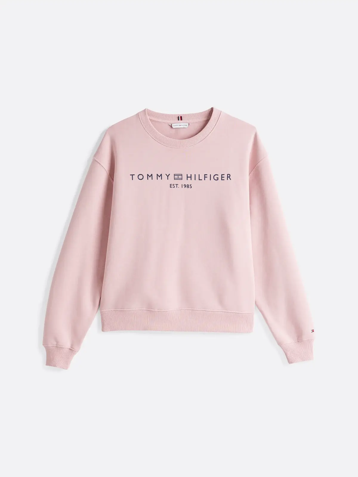 Tommy Hilfiger MDRN REG CORP LOGO C Kadın Pembe Sweatshirt