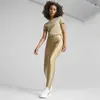 Puma T7 High Waist Shiny Leggings Bej Kadın Tayt