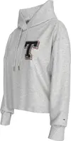Tommy Hilfiger TJW CRP LETTERMAN HO Kadın Gri Sweatshirt