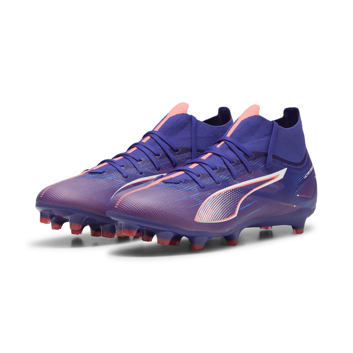 Puma ULTRA 5 MATCH+  FG/AG Mavi Erkek Krampon