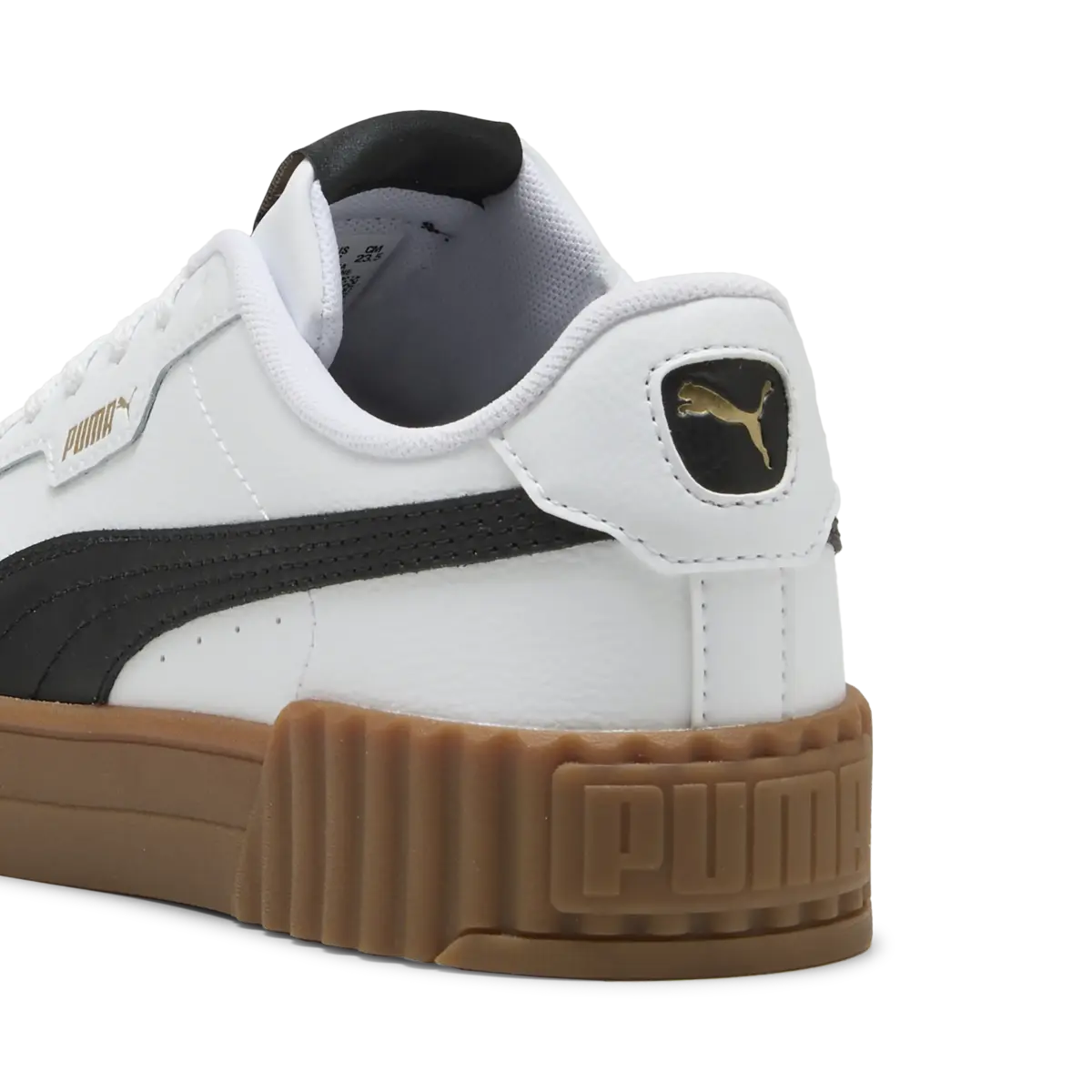 PUMA Carina 3.0 PUMA White-PUMA Black Beyaz Kadın Spor Ayakkabı