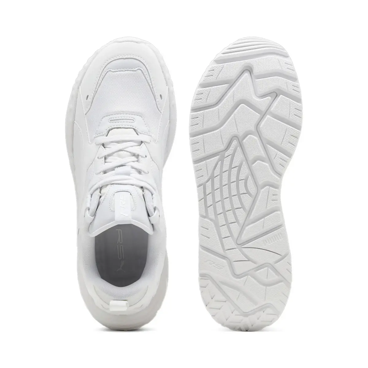 Puma RS-Trck Base Beyaz Unisex Günlük Spor Ayakkabı