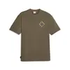 Puma DOWNTOWN Graphic Tee Yeşil Erkek T-Shirt