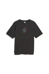 Puma DOWNTOWN Relaxed Graphic Tee Siyah Kadın T-Shirt