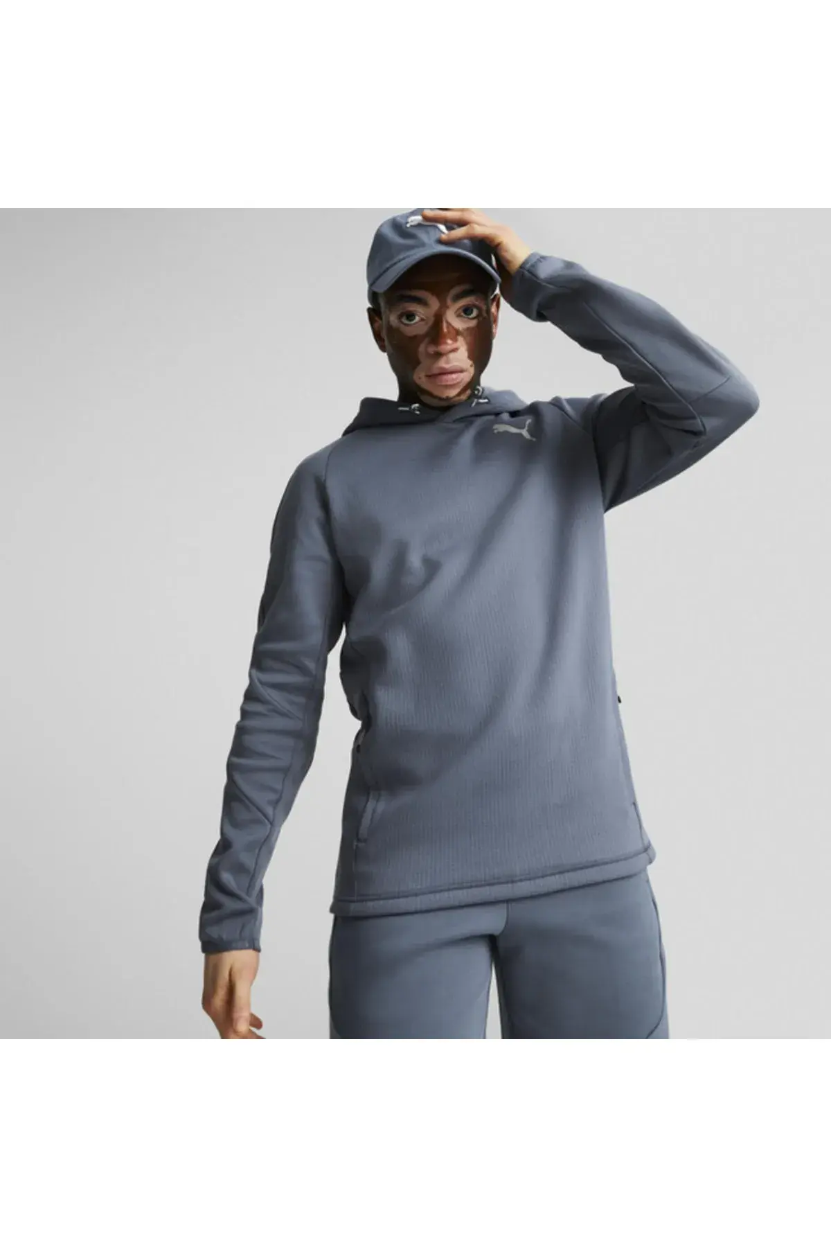 Puma Evostripe Hoodie Lacivert Erkek Hoodie
