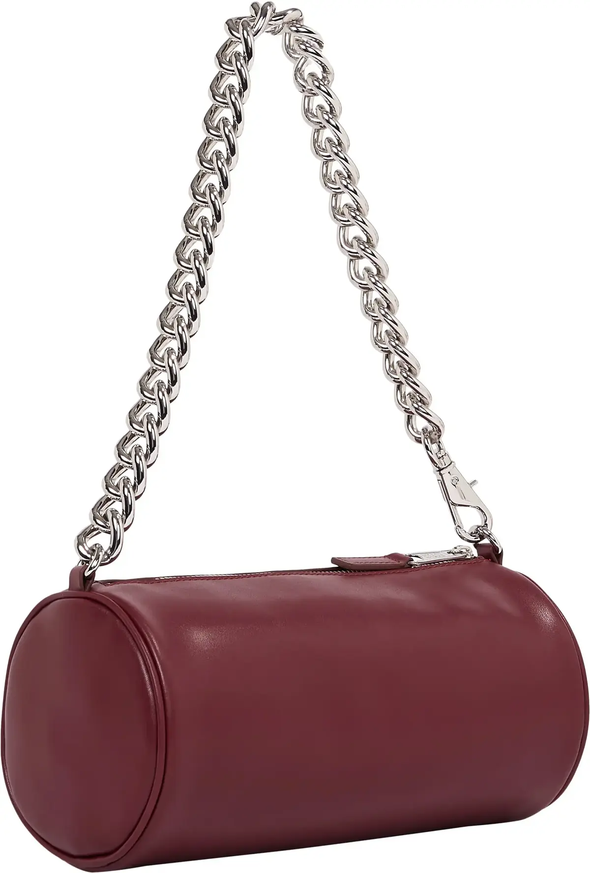 Tommy Hilfiger TJW CHAIN SHOULDER B, XIU Bordo Kadın Çanta & Cüzdan