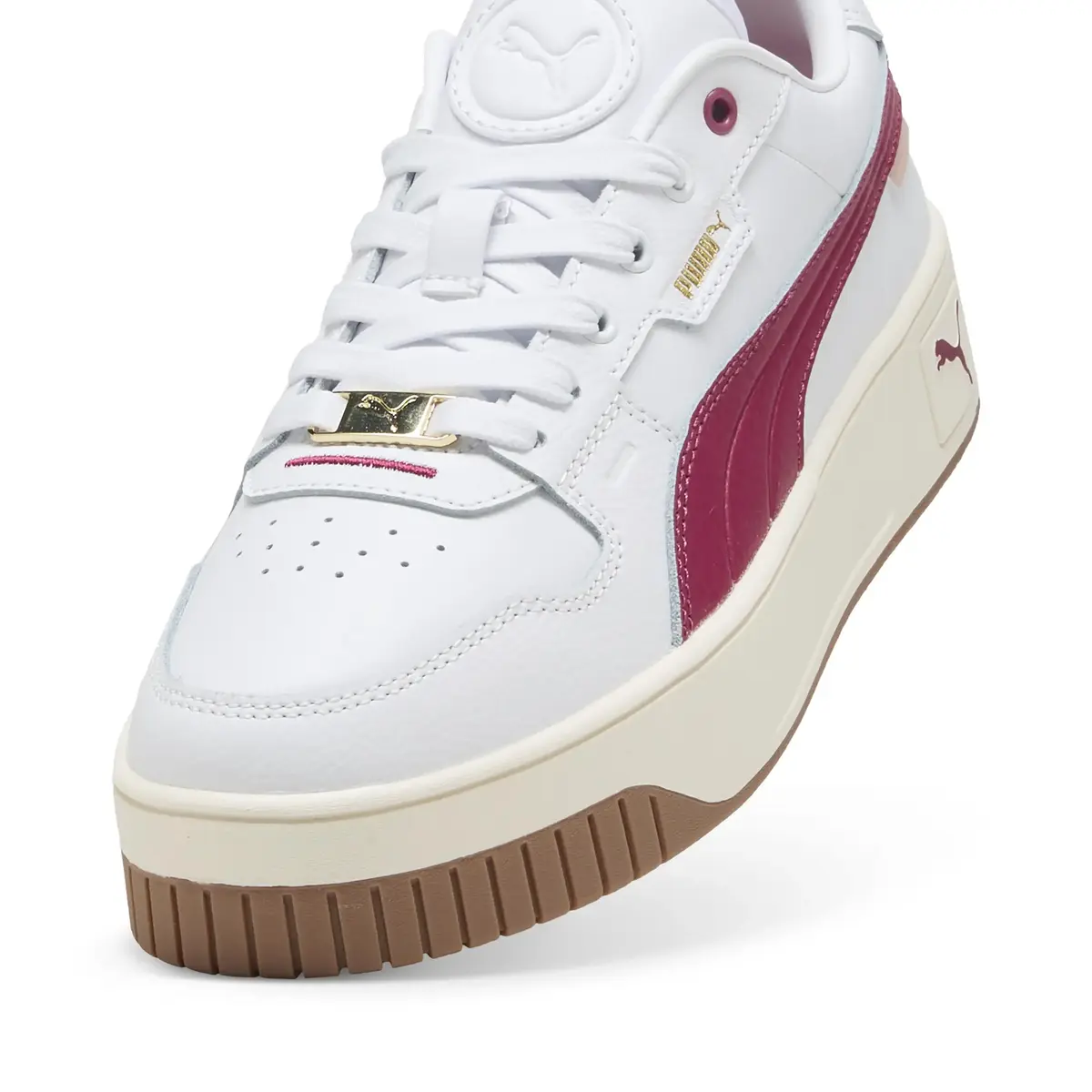 PUMA Carina Street Lux Beyaz Kadın Günlük Spor Ayakkabı