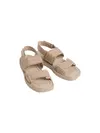 Calvin Klein SQ MOLDED SANDAL WEB Bej Kadın Sandalet