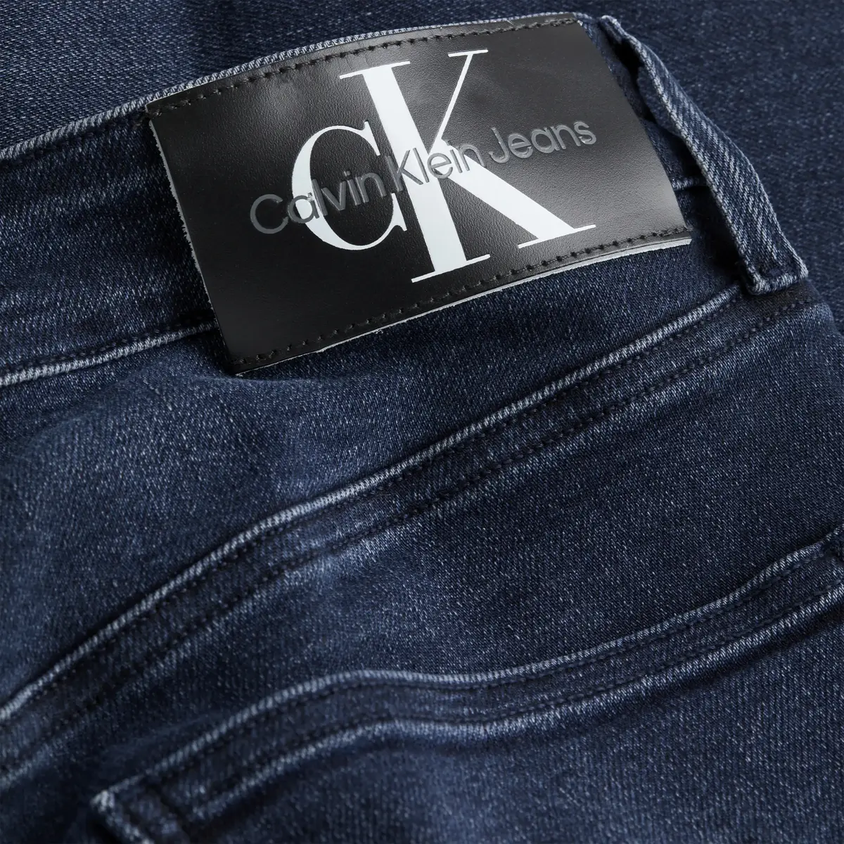 Calvin Klein SKINNY Erkek mavi Kot Pantolon