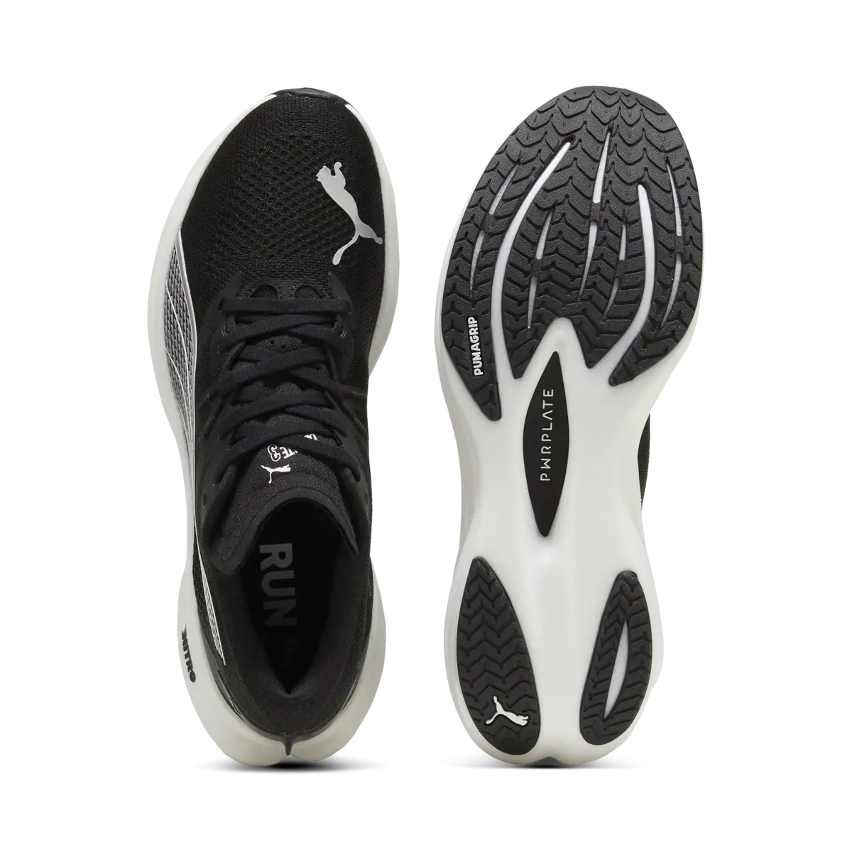 Puma Deviate NITROTM3 Siyah Erkek Yürüyüş ve Koşu Ayakkabısı