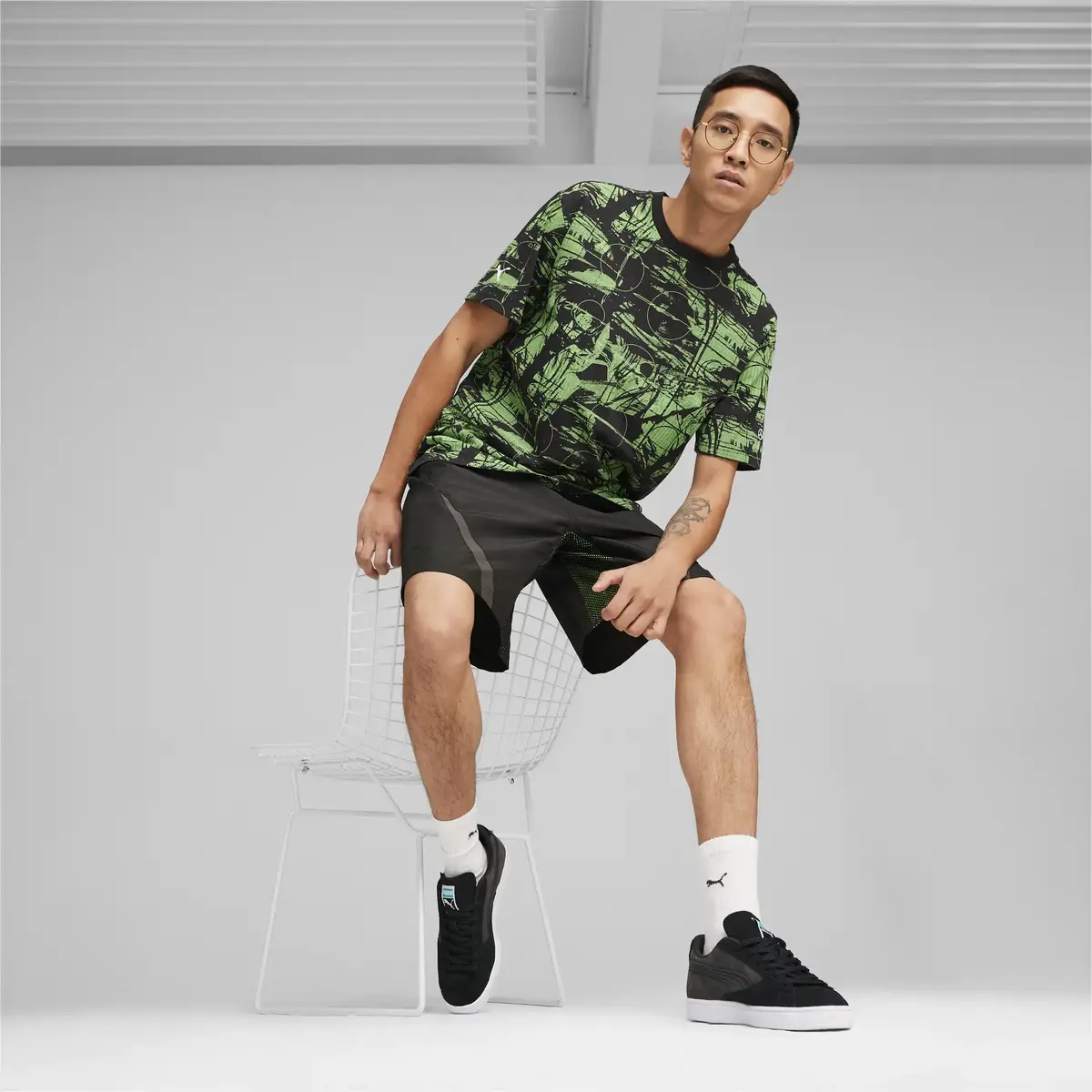 Puma MAPF1 Statement AOP Tee Siyah Erkek Tişört