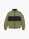 Calvin Klein COLORBLOCK NON-DOWN Erkek Haki Şişme Mont