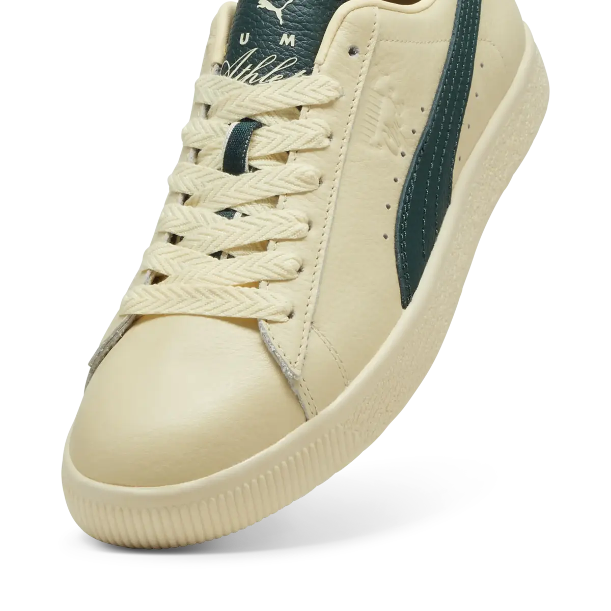 Puma Clyde Players Lane Krem Unisex Spor Ayakkabı