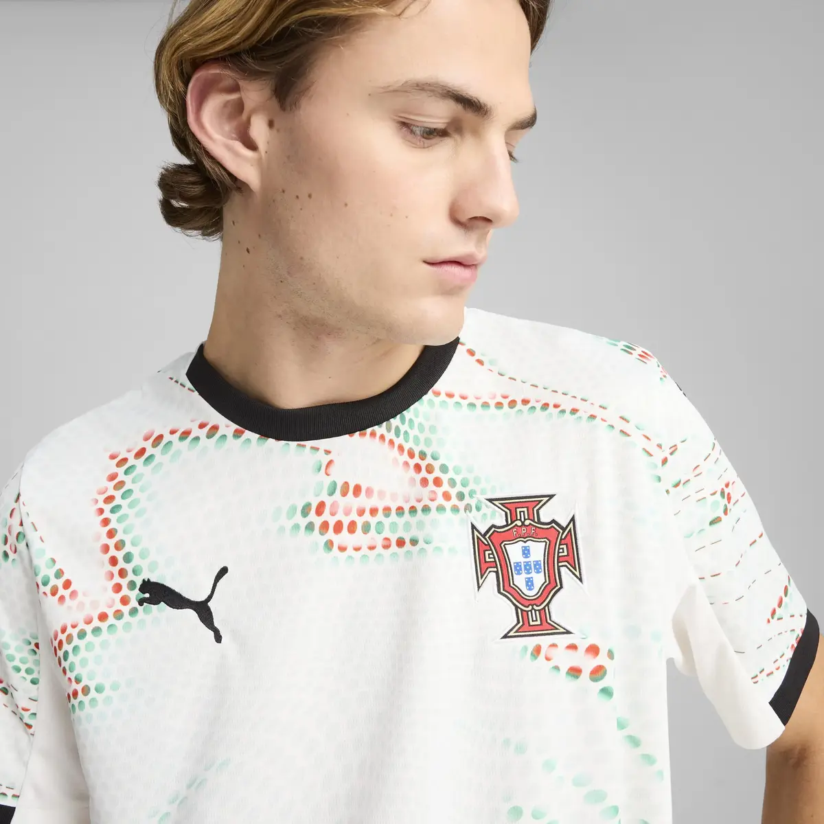 PUMA FPF Away Jersey Replica Beyaz Erkek Forma