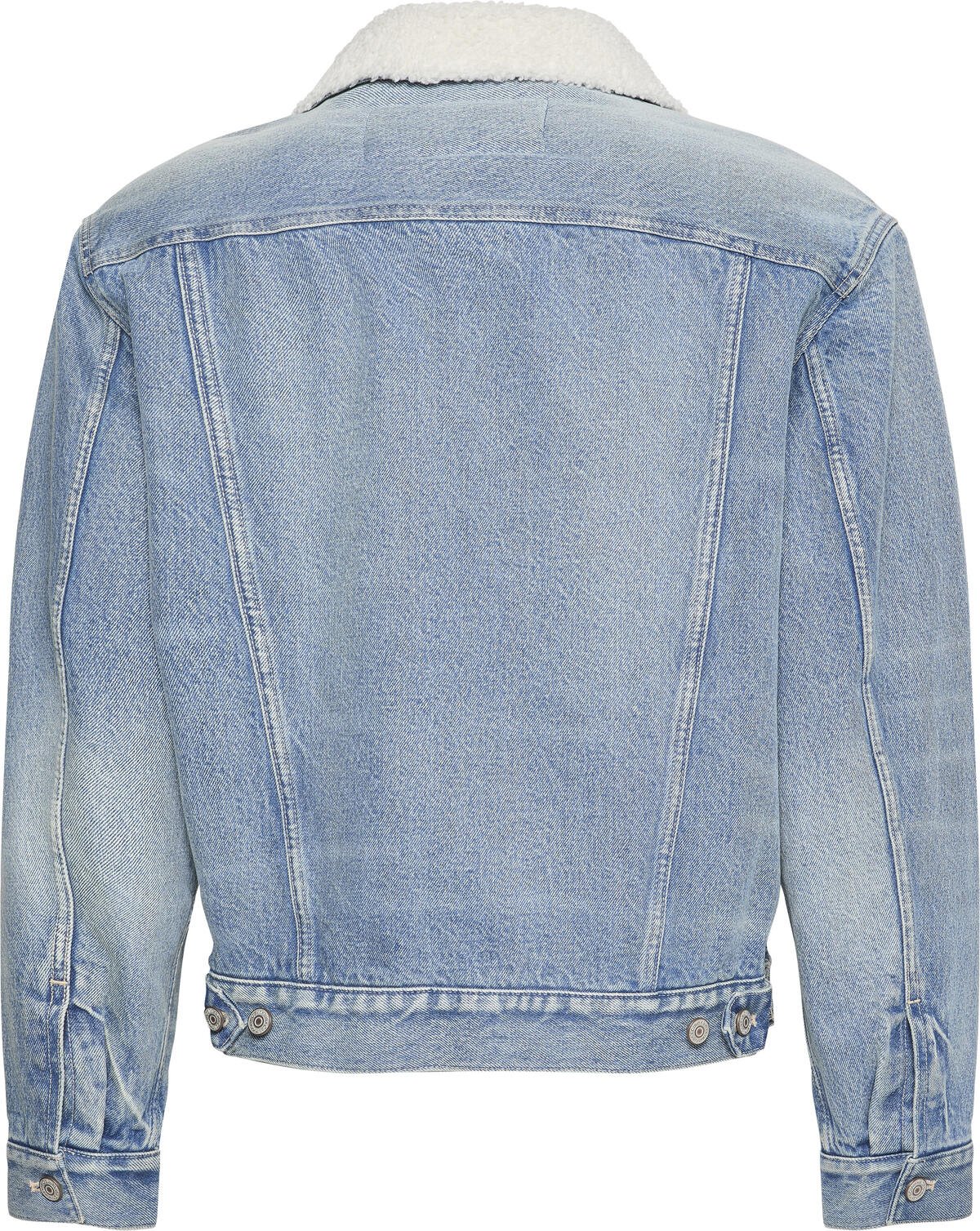 Calvin Klein 90S SHERPA TRUCKER TINTED THUNDR Mavi Erkek Ceket Calvin Klein 90S SHERPA TRUCKER TINTED THUNDR Mavi Erkek Ceket