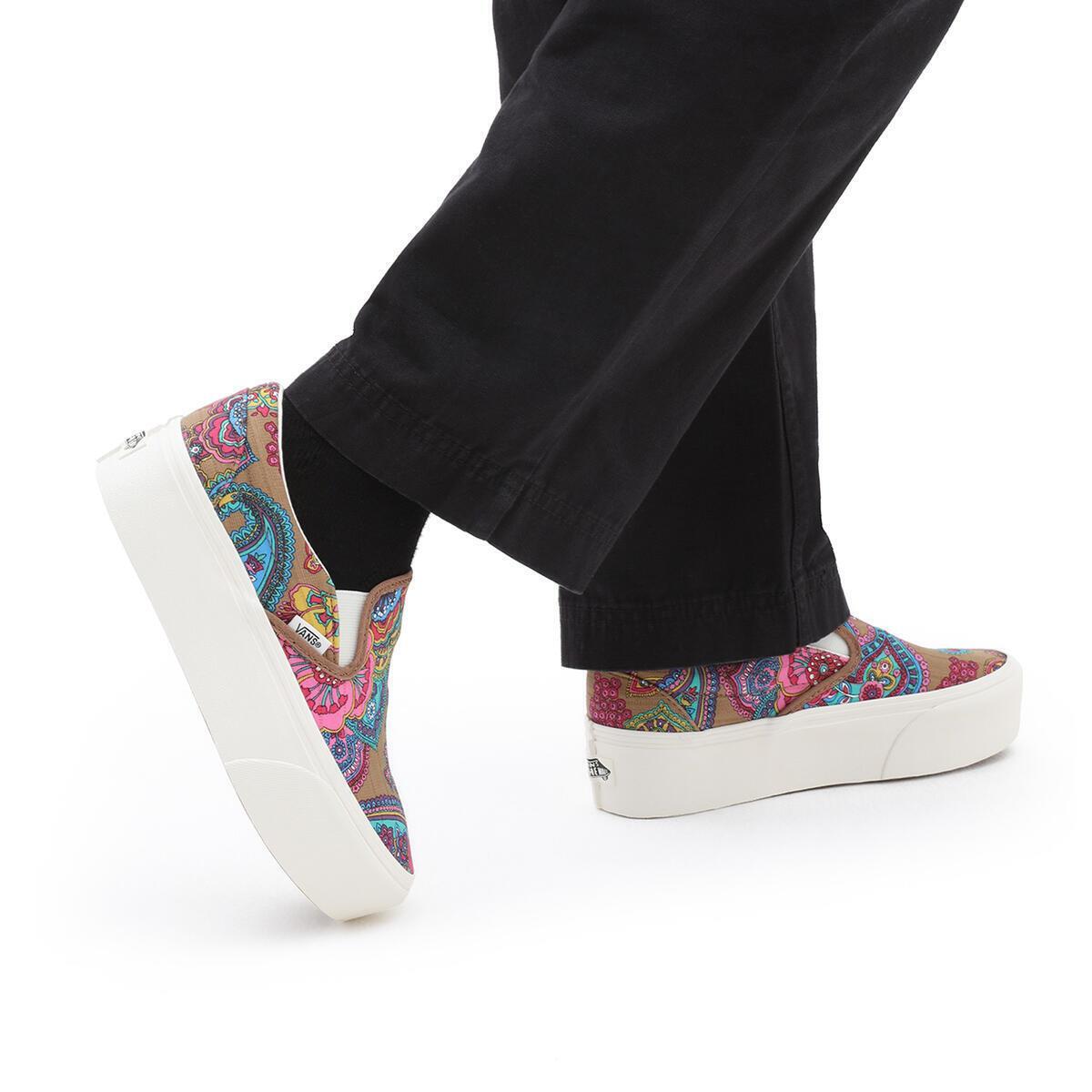 Vans UA Classic Slip-On Stackform Mor Unisex Günlük Spor Ayakkabı