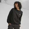 Puma DOWNTOWN Oversized Crew Siyah Kadın Sweatshirt
