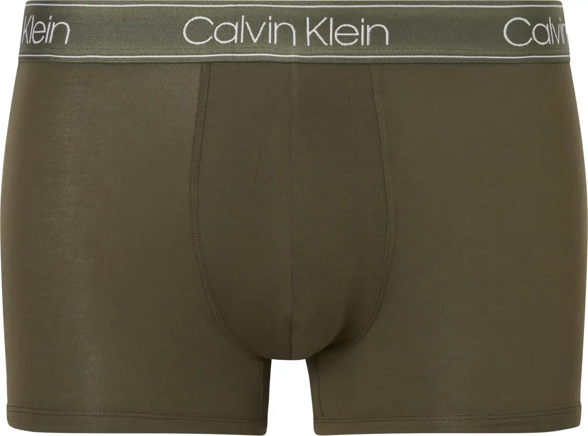 Calvin Klein TRUNK Erkek Haki Boxer