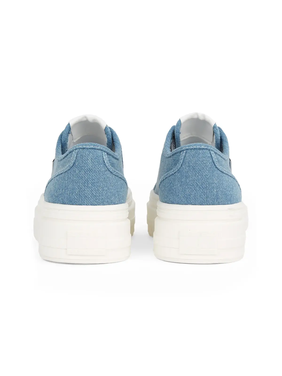 Tommy Hilfiger TJW FOXING FLATFORM Mavi Kadın Spor Ayakkabı & Sneaker