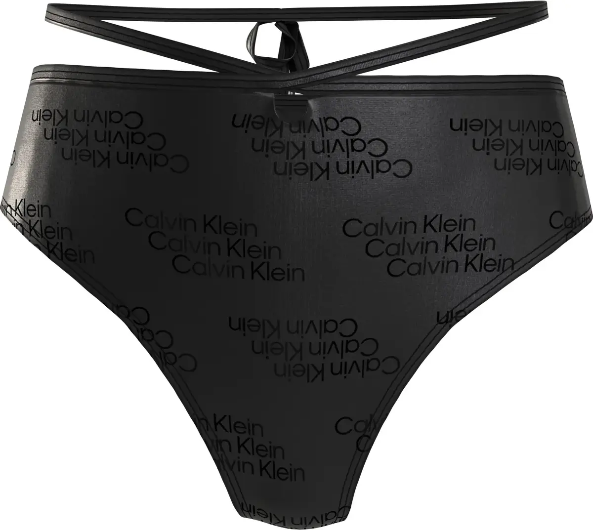 Calvin Klein HIGH RISE CHEEKY BIK Kadın Siyah Bikini Altı